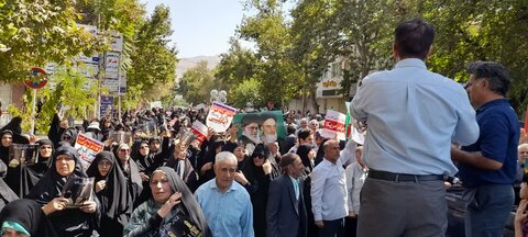 تصاویر راهپیمایی جمعه خشم در کوهدشت