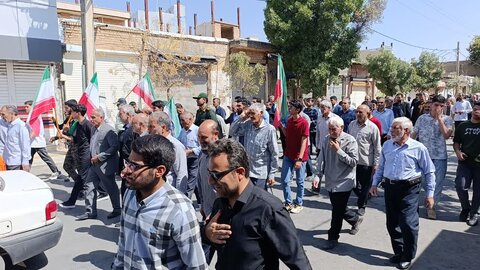 تصاویر راهپیمایی جمعه خشم در کوهدشت