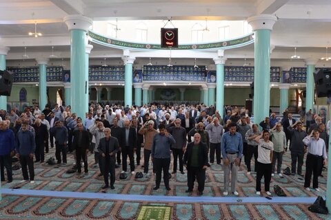 تصاویر/ اقامه نماز جمعه تکاب