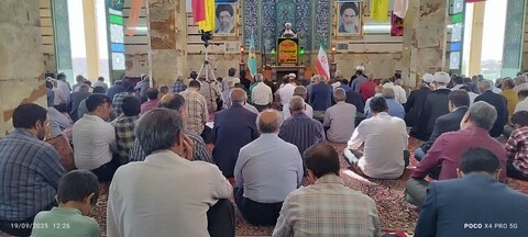 تصاویر/ نماز عبادی سیاسی جمعه مهدی‌شهر