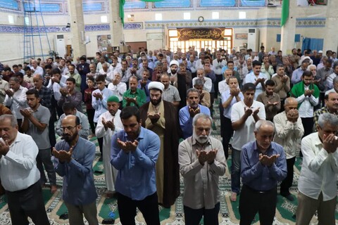 نماز جمعه عالیشهر به روایت تصویر