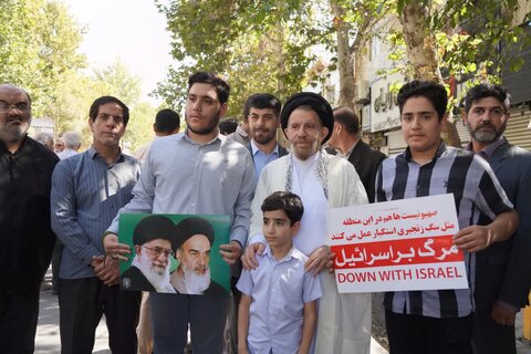 تصاویر راهپیمایی جمعه خشم و نصر در خرم آباد