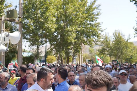 تصاویر راهپیمایی جمعه خشم و نصر در خرم آباد