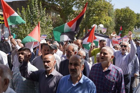 تصاویر راهپیمایی جمعه خشم و نصر در خرم آباد