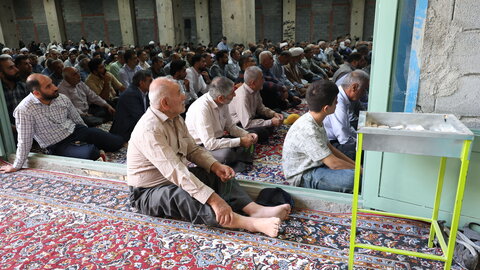 افتتاح فاز نخست مصلای امام خمینی (رحمه الله علیه) فرخشهر با حضور مسئولان استان