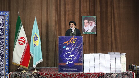 افتتاح فاز نخست مصلای امام خمینی (رحمه الله علیه) فرخشهر با حضور مسئولان استان