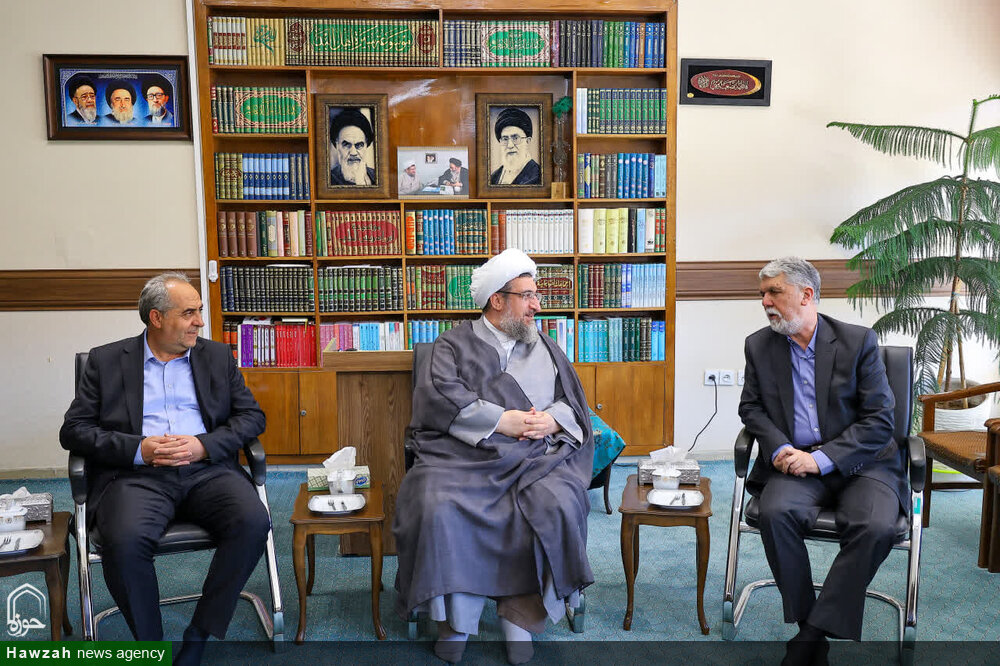 تصاویر| دیدار وزیر فرهنگ و ارشاد اسلامی با نماینده ولی‌فقیه در آذربایجان‌شرقی