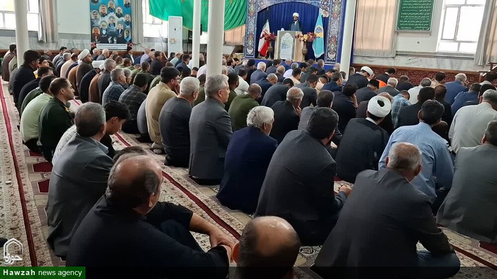 تصاویر/ اقامه‌ نماز جمعه اصلاندوز