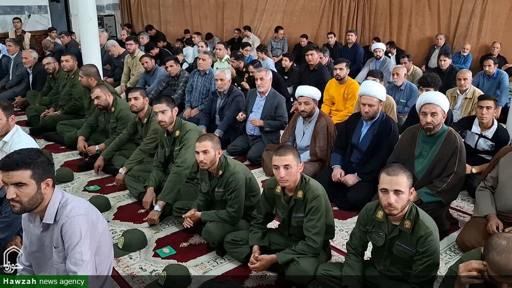 تصاویر/ اقامه‌ نماز جمعه اصلاندوز