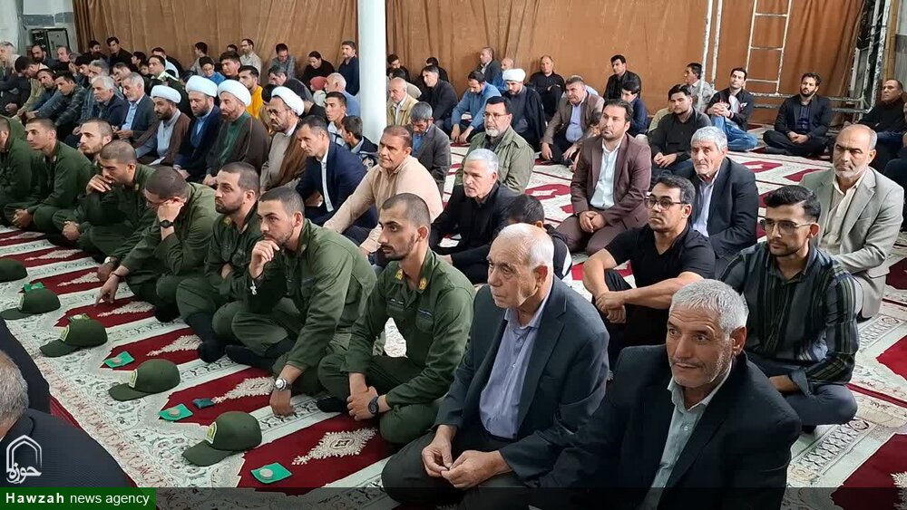 تصاویر/ اقامه‌ نماز جمعه اصلاندوز