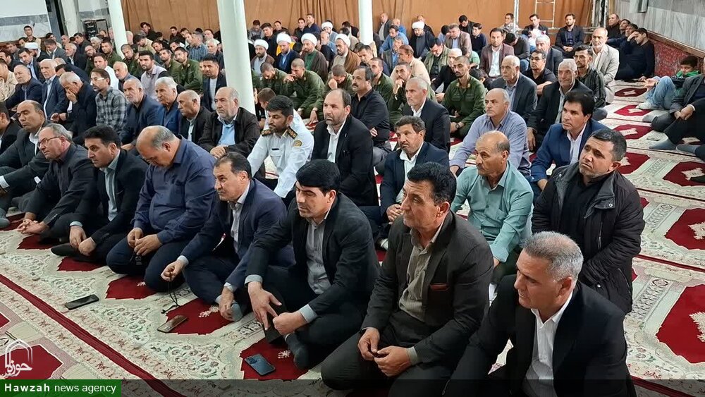 تصاویر/ اقامه‌ نماز جمعه اصلاندوز