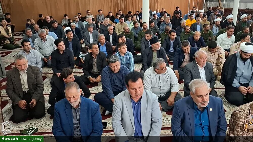 تصاویر/ اقامه‌ نماز جمعه اصلاندوز