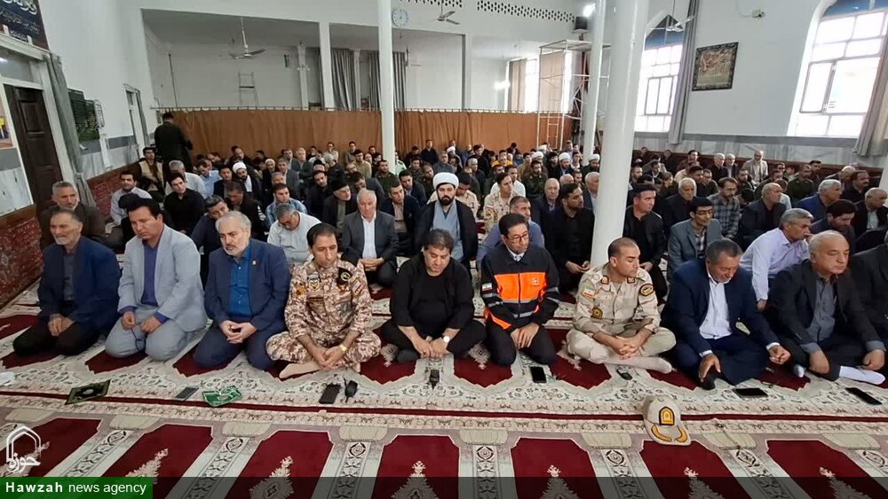 تصاویر/ اقامه‌ نماز جمعه اصلاندوز