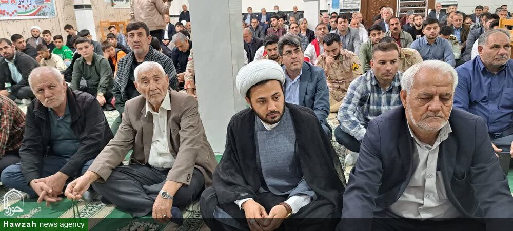 تصاویر/ اقامه نماز جمعه بیله سوار