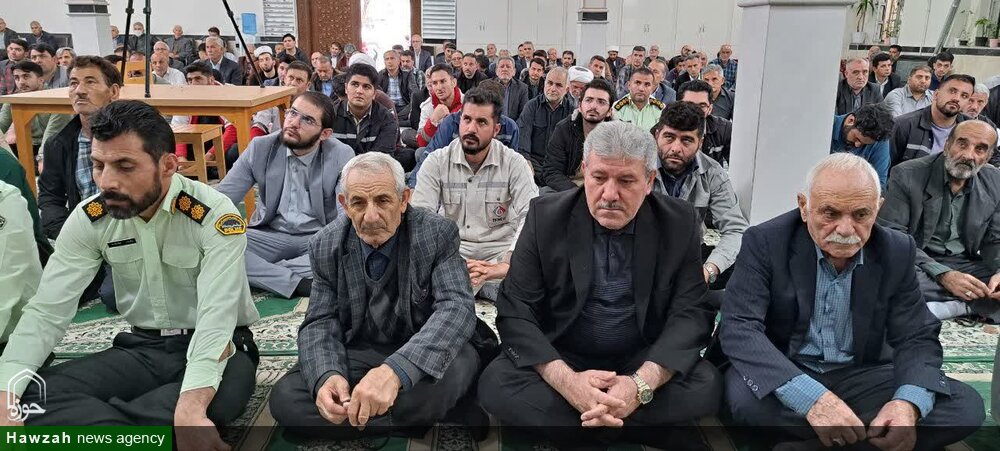 تصاویر/ اقامه نماز جمعه بیله سوار