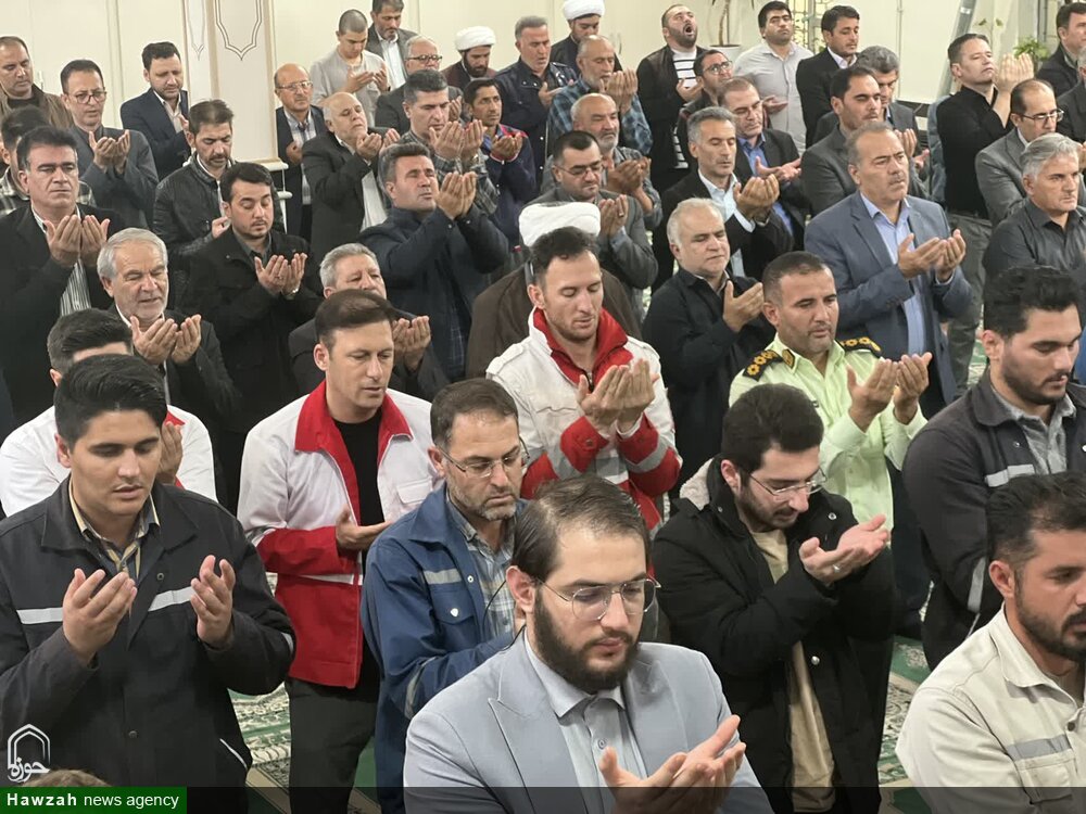 تصاویر/ اقامه نماز جمعه بیله سوار