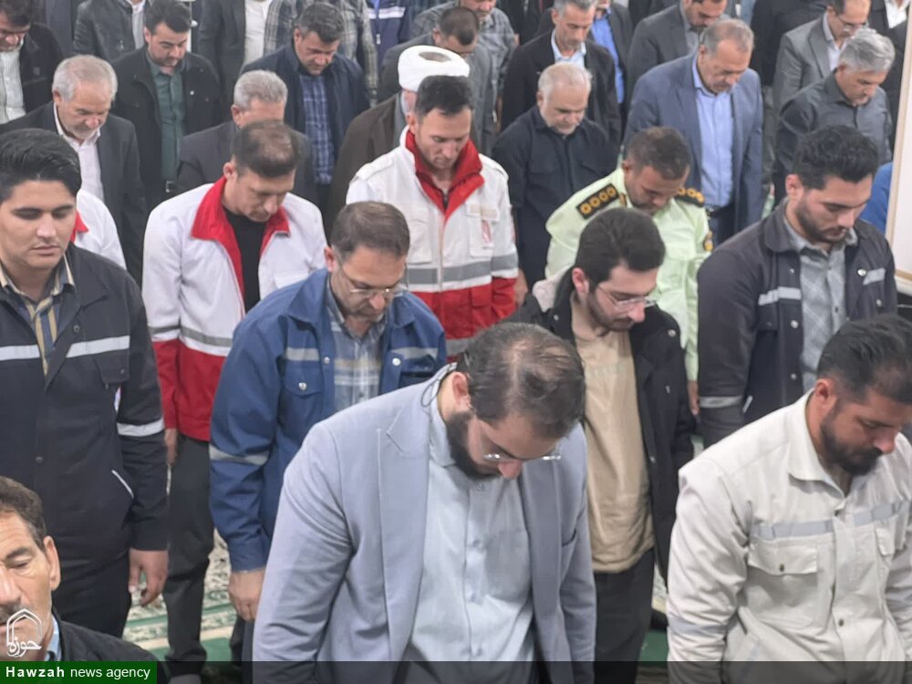 تصاویر/ اقامه نماز جمعه بیله سوار