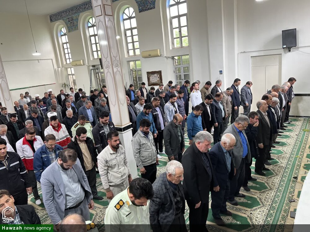 تصاویر/ اقامه نماز جمعه بیله سوار