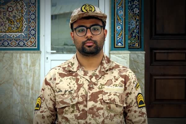 کسب رتبه برتر مسابقات قرآنی استان توسط سرباز کنگانی