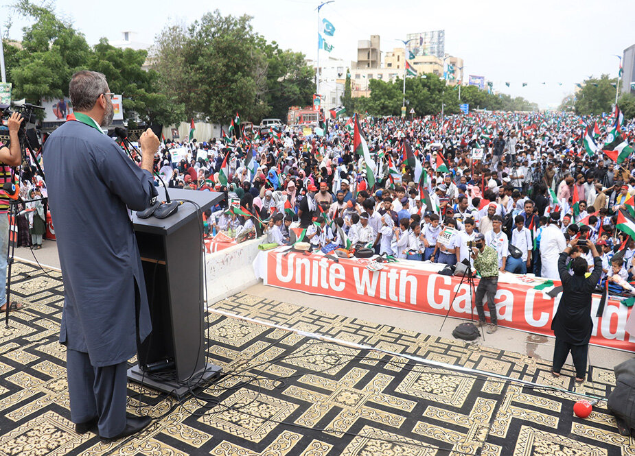 برگزاری راهپیمایی بزرگ «کودکان غزه» در شهر کراچی پاکستان