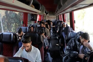 کاروان خادمین مواکب دانشجویی پیام نور کرمانشاه به عتبات عالیات اعزام شد