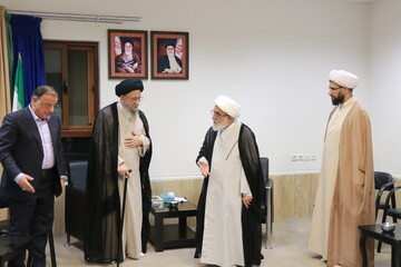 دبیر شورای عالی حوزه های علمیه کشور وارد گلستان شد