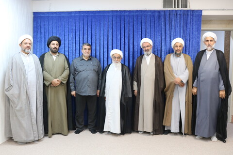تصاویر/ دیدار نماینده ولی فقیه در استان و استاندار سمنان با دبیر شورای عالی حوزه‌های علمیه