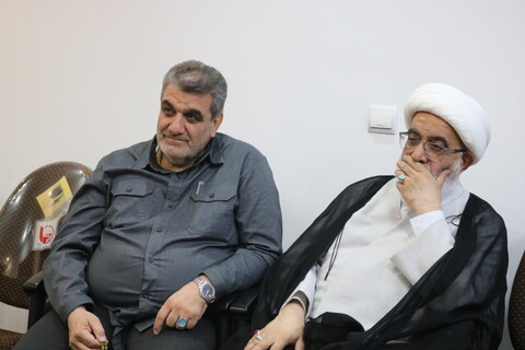 تصاویر/ دیدار نماینده ولی فقیه در استان و استاندار سمنان با دبیر شورای عالی حوزه‌های علمیه