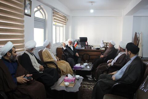 تصاویر/ سفر یک روزه مدیر کل مرکز خدمات حوزه علمیه آذربایجان غربی میاندوآب