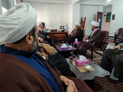 تصاویر/ سفر یک روزه مدیر کل مرکز خدمات حوزه علمیه آذربایجان غربی میاندوآب