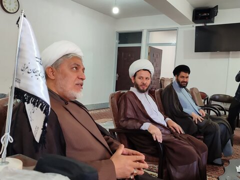 تصاویر/ سفر یک روزه مدیر کل مرکز خدمات حوزه علمیه آذربایجان غربی میاندوآب