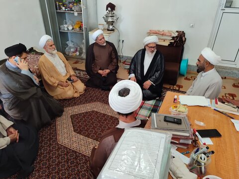 تصاویر/ سفر یک روزه مدیر کل مرکز خدمات حوزه علمیه آذربایجان غربی میاندوآب