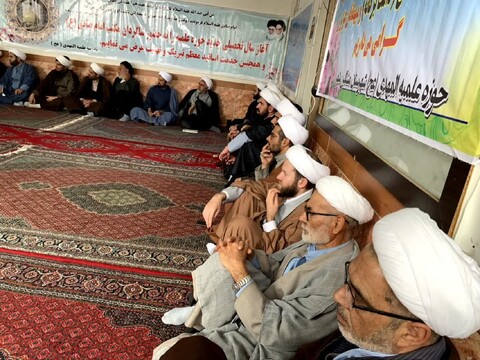 تصاویر/ مراسم افتتاحیه سال تحصیلی جدید مدرسه علمیه المهدی (عج) مشکین شهر