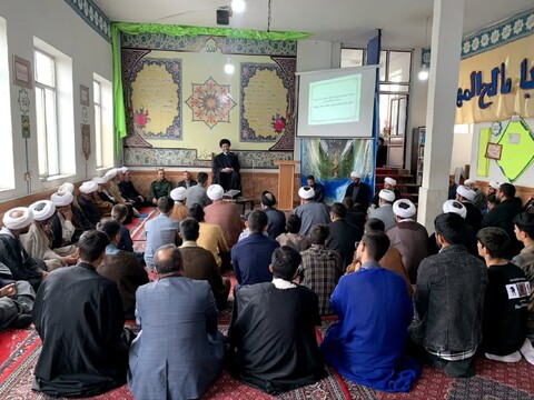 تصاویر/ مراسم افتتاحیه سال تحصیلی جدید مدرسه علمیه المهدی (عج) مشکین شهر