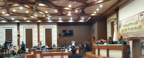 تصاویر/ نشست خبری رئیس ستاد گرامیداشت چهل و پنجمین هفته دفاع مقدس