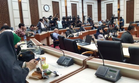 تصاویر/ نشست خبری رئیس ستاد گرامیداشت چهل و پنجمین هفته دفاع مقدس