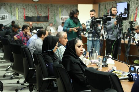 تصاویر/ نشست خبری گرامیداشت چهل‌وپنجمین سالگرد هفته دفاع مقدس