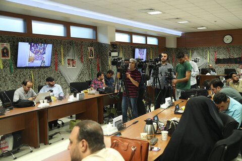 تصاویر/ نشست خبری گرامیداشت چهل‌وپنجمین سالگرد هفته دفاع مقدس