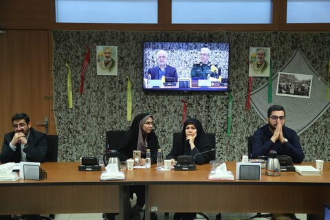 تصاویر/ نشست خبری گرامیداشت چهل‌وپنجمین سالگرد هفته دفاع مقدس