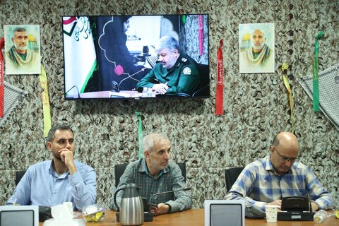 تصاویر/ نشست خبری گرامیداشت چهل‌وپنجمین سالگرد هفته دفاع مقدس