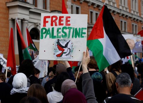 یورپ میں ہزاروں افراد کا اسرائیلی جارحیت کے خلاف احتجاج