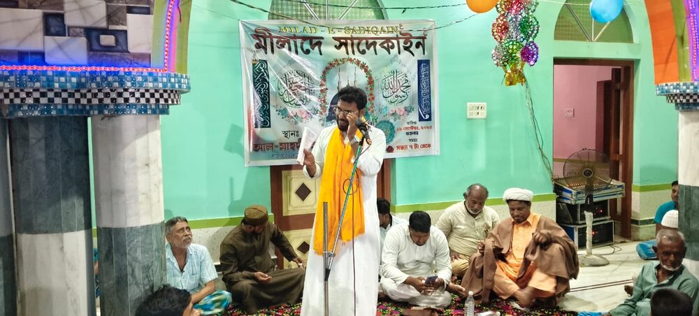 রাজাপুরে মিলাদে সাদিকাইন পালন