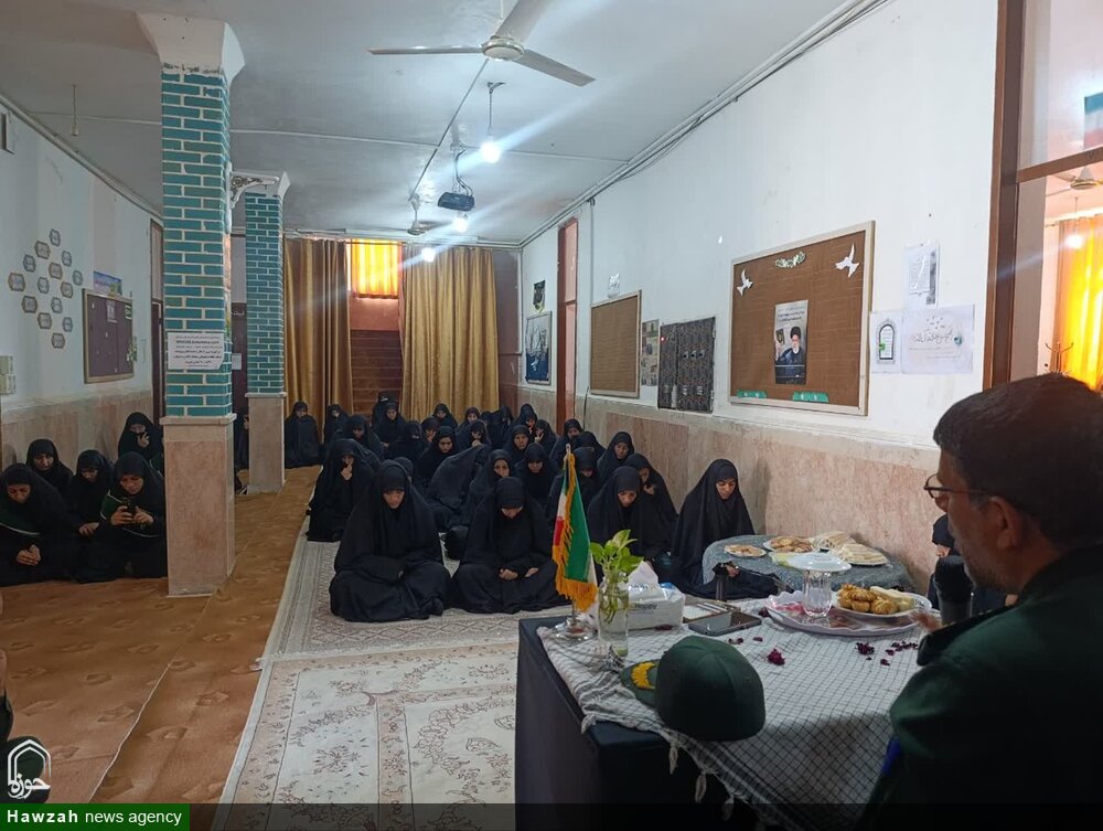 نشست علمی رویداد پژوهشی_فرهنگی افق مقاومت در مدرسه علمیه ریحانة النبی(ص) شادگان