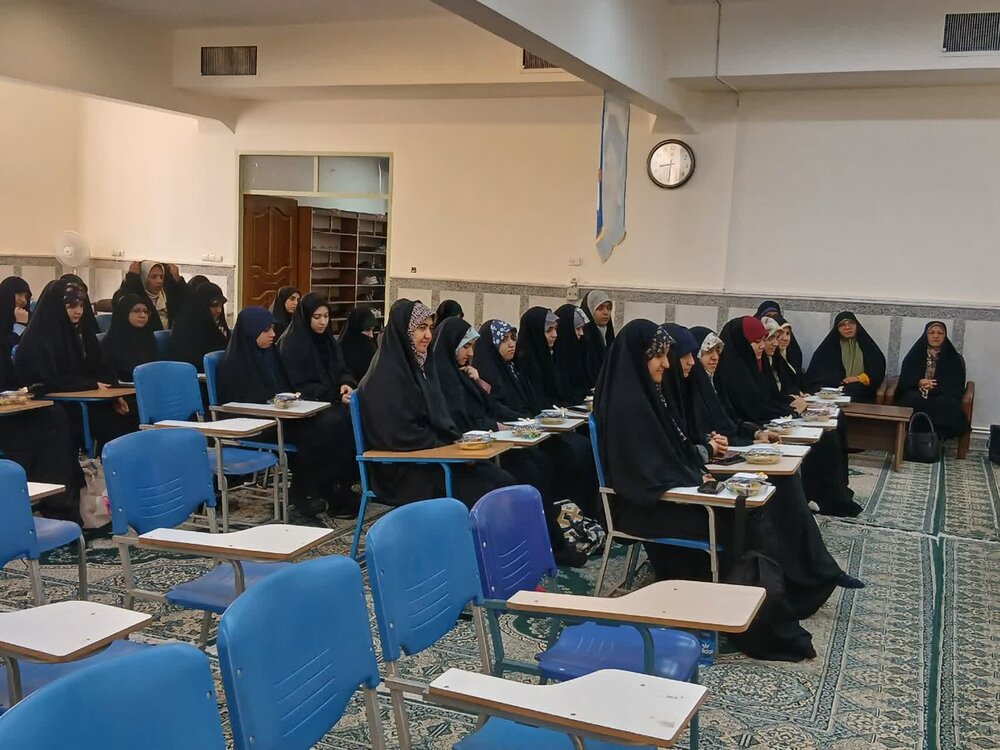 آیین افتتاحیه طرح اربعین تعالی مدرسه علمیه تخصصی فاطمیه کرمان