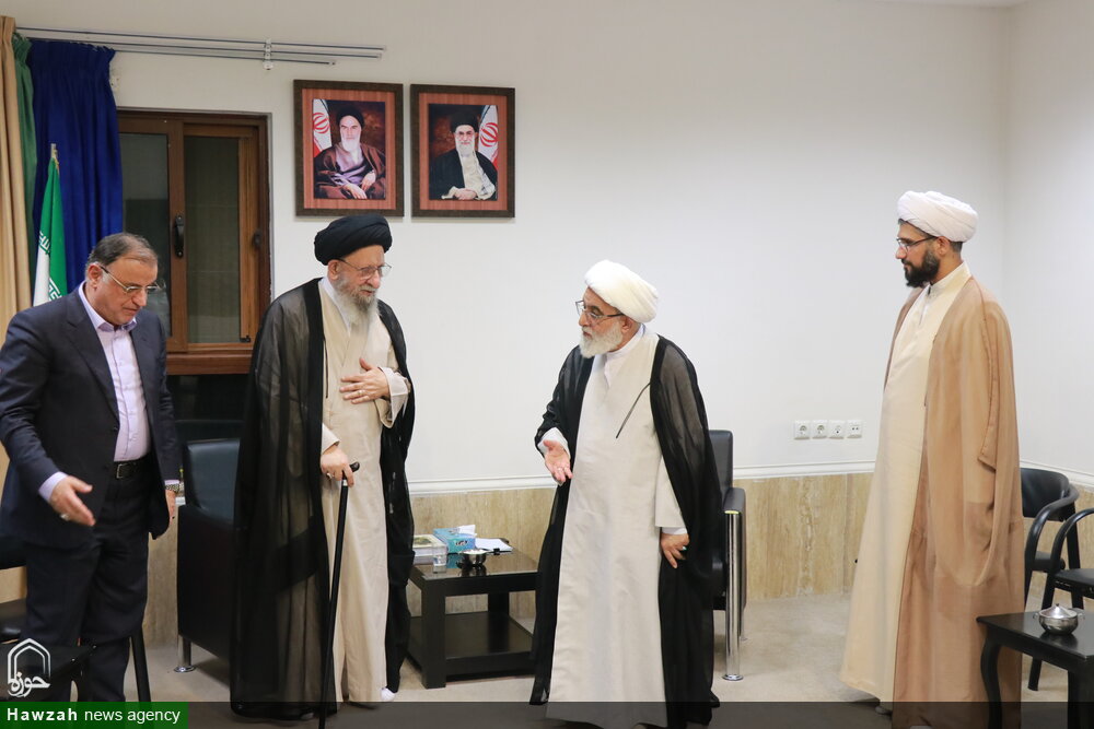 دبیر شورای عالی حوزه های علمیه کشور وارد گلستان شد