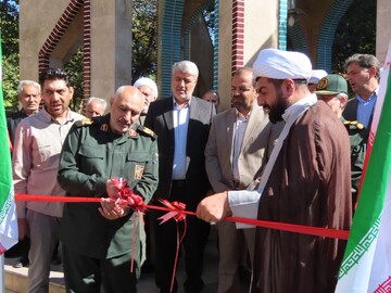 تصاویر/ مراسم افتتاح نمایشگاه‌ پایگاه‌های مقاومت اسوه سپاه چایپاره