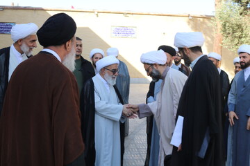 تصاویر/ بازدید دبیر شورای عالی حوزه های علمیه از مدارس علمیه شهر سمنان