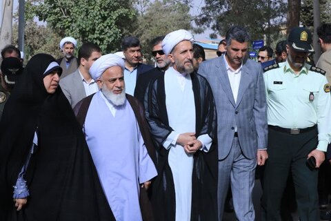 تصاویر / سفر امام جمعه قزوین به شهرستان آبیک