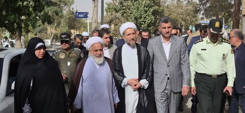 تصاویر / سفر امام جمعه قزوین به شهرستان آبیک