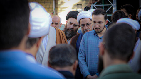 تصاویر/عرض تسلیت به حجت الاسلام فاضلیان